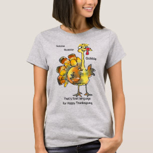 Funny Guld Turkey Gobble T Shirt