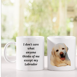 Funny Gult Labrador Retriever Mugg