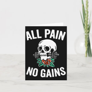 Funny Gym Fitness Workout Parody All Pain No Gains Kort