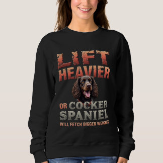 Funny Gym Gift för Cocker Spain Hundägare T Shirt