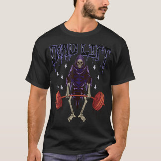 Funny Gym - Grim Reaper Deadlift Workout - Occult T Shirt