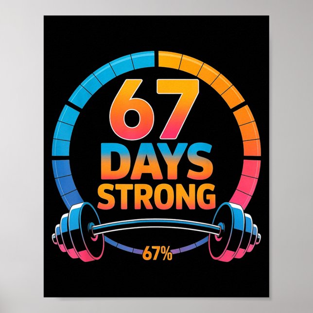 Funny Gym Meme 67  Poster (Framsidan)