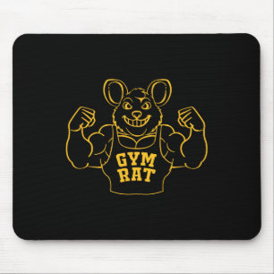 Funny Gym Råtta Bodybuilding for Gym Älskare Musmatta