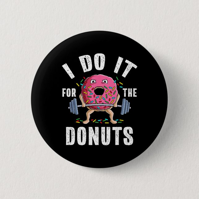 Funny Gym Weightlift Bodybuilding Deadlift Work Knapp (Framsida)