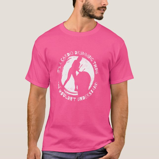 Funny Gym Workout Exercise Fitness Class Cardio Dr T Shirt (Framsida)
