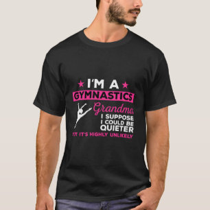 Funny Gymnastics Grandma Gymnast Cheer Coach Gift T Shirt