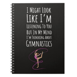 Funny Gymnastics Team Gifts Sport Teen Girls Women Anteckningsbok