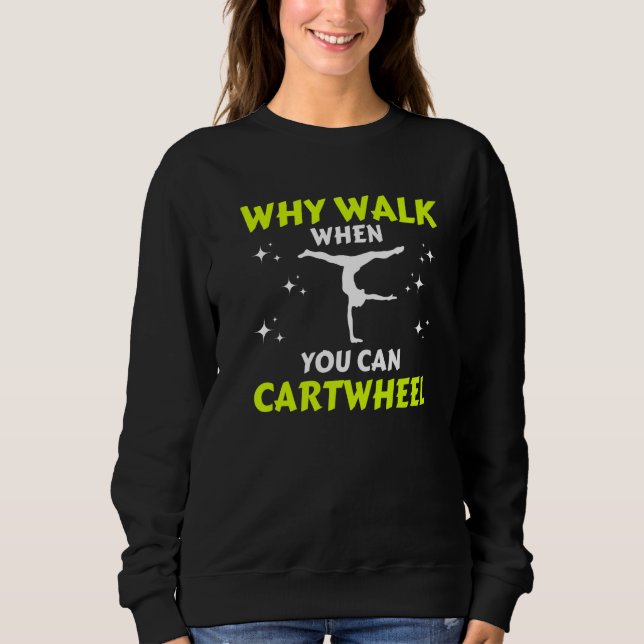 Funny Gymnastika, Gymnast, Cheer, Acrobatics, Cool T Shirt (Framsida)
