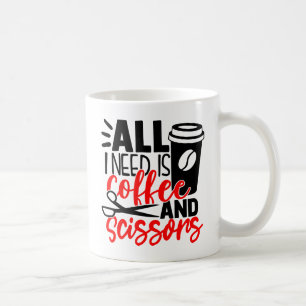 Funny Hairdresser Barber Hair Salon Hairstylist Kaffemugg