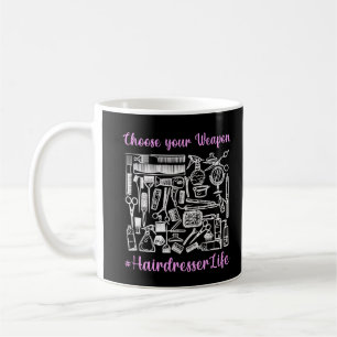Funny Hairdresser Equipment Hair Stylist Kaffemugg