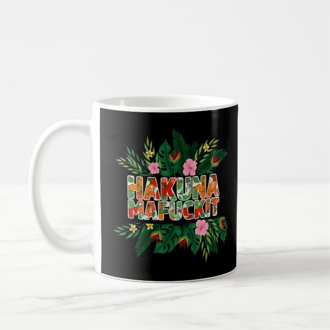 Funny Hakuna Majävit Apparel Kaffemugg (Vänster)