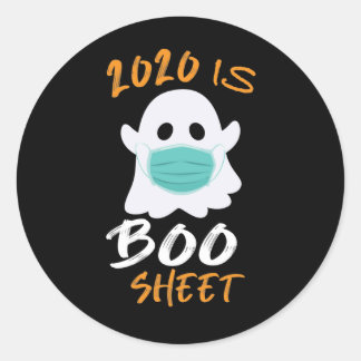Funny Halloween 2020 är Boo Lakan Runt Klistermärke