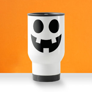 Funny Halloween Ansikte Bumkin Smile Resemugg