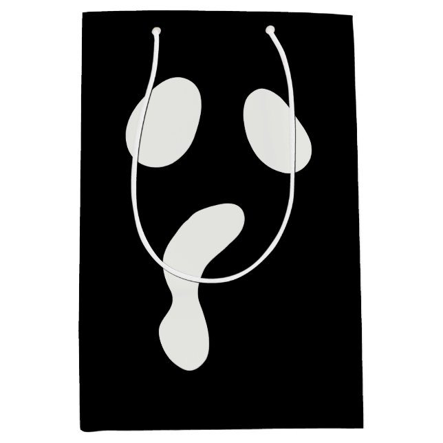 Funny Halloween ansikte spökboo Party (Framsidan)