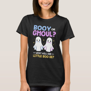 Funny Halloween Baby Shower Booy eller Ghoul Gende T Shirt