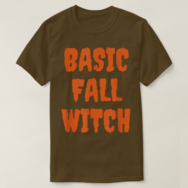 Funny Halloween Basic Fall Witch Halloween 3960396 T Shirt (Design framsida)
