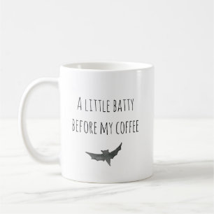 Funny Halloween Batty Kaffemugg