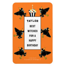 Funny Halloween Birthday Personlig Card