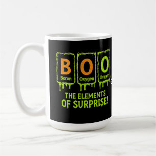 Funny Halloween Boo Inslag Science Surprise Gift Kaffemugg