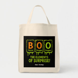 Funny Halloween Boo Inslag Science Surprise Gift Tygkasse