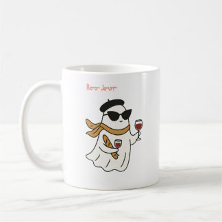 Funny Halloween Boo Jour Bus eller godis Kaffemugg