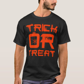 Funny Halloween Boys Spindelnät Bus eller godis To T Shirt