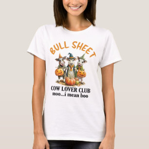 Funny Halloween Bull Lakan T Shirt