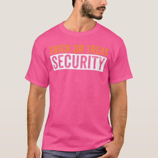 Funny Halloween Bus eller godis Security T Shirt
