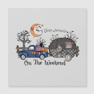 Funny Halloween Camping