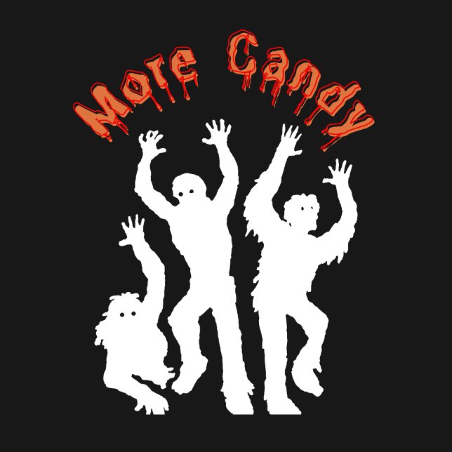 Funny Halloween Candy Zombies Tygkasse (Skapare uppladdad)