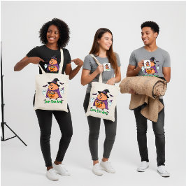 Funny Halloween Capybara "Cappy Now After" Tygkasse