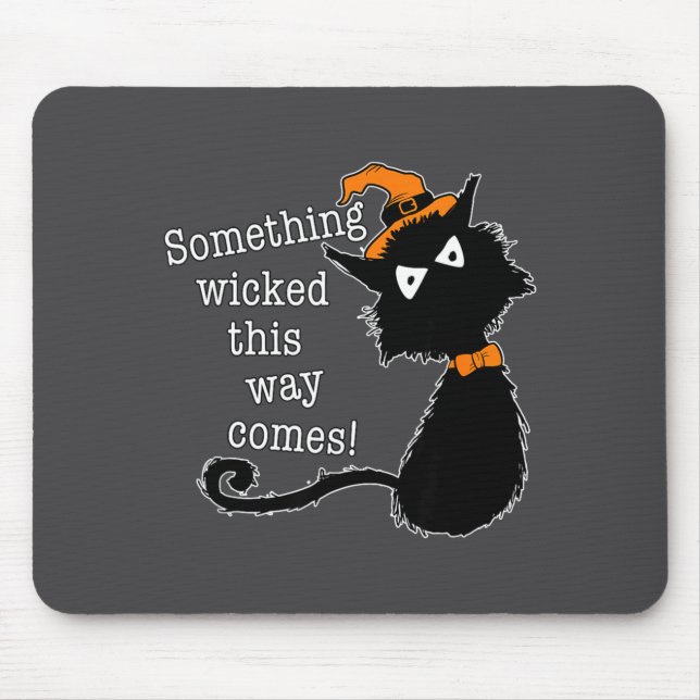 Funny Halloween Cat - Shakespeare Macbeth Quote  Musmatta (Framsidan)