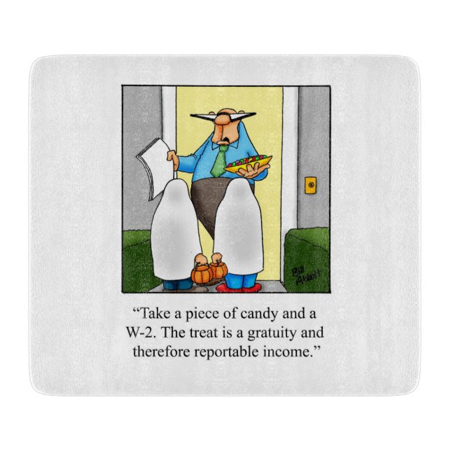 Funny Halloween-cementstyrelsen Gift (Framsidan)