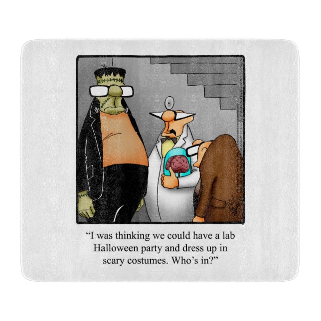 Funny Halloween-cementstyrelsen Gift (Framsidan)