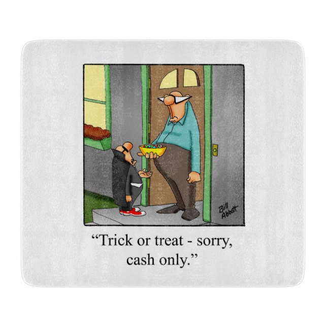 Funny Halloween-cementstyrelsen Gift (Framsidan)