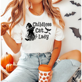 Funny Halloween Chilless Cat Dam T Shirt