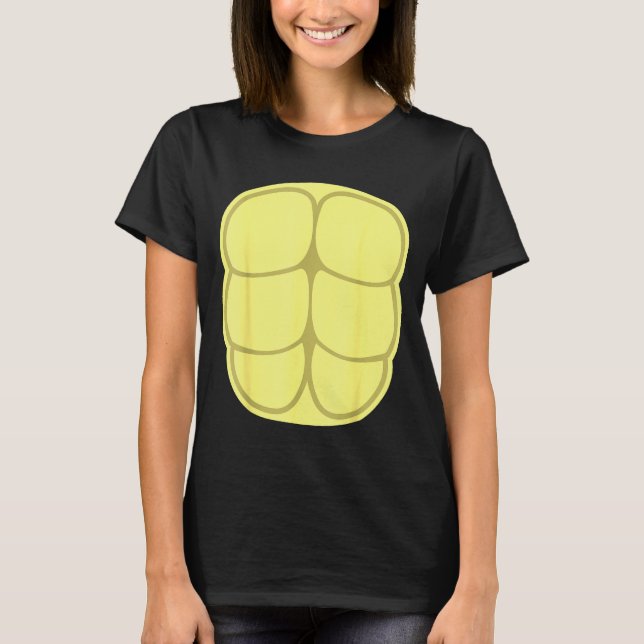 Funny Halloween Costume Diy Turtle Shell Animal Bo T Shirt (Framsida)