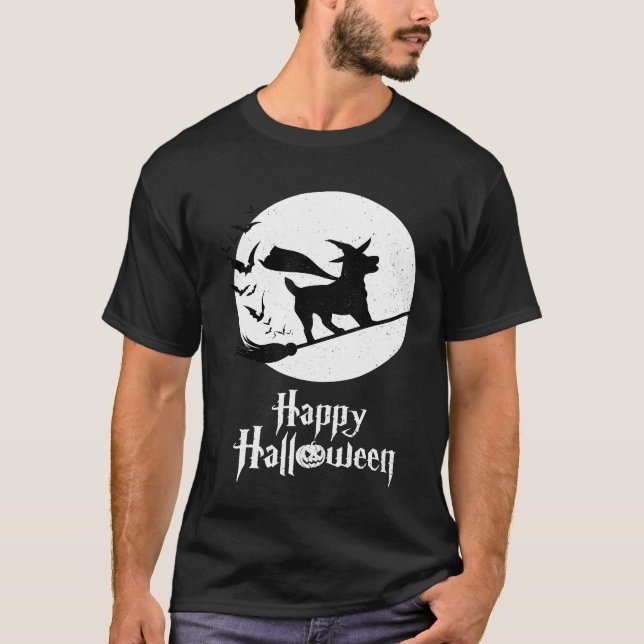 Funny Halloween Costume IRISH JACK RUSSELL Hund Lo T Shirt (Framsida)