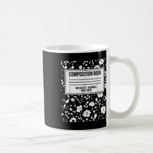 Funny Halloween Costume Journal Composition Notebo Kaffemugg