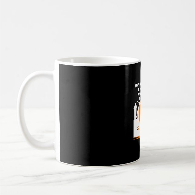 Funny Halloween Costume Kaffemugg (Vänster)