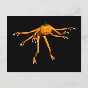 Funny Halloween Critter Vykort