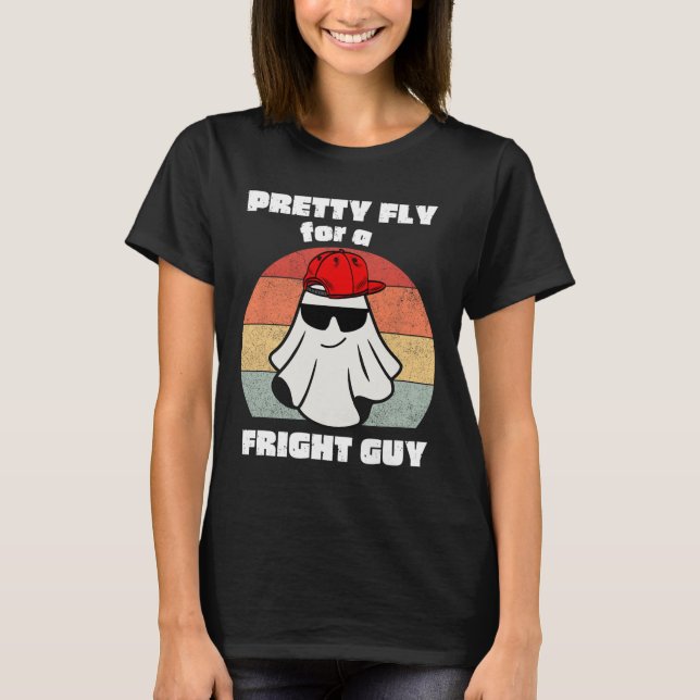 Funny Halloween Cute Ghost Spooky Funny Halloween T Shirt (Framsida)