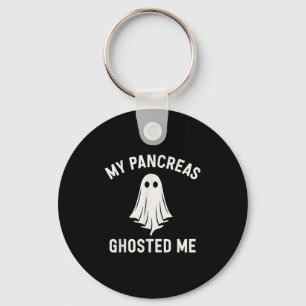 Funny Halloween Diabetes Awareness My Pancreas Gho Nyckelring