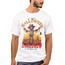 Funny Halloween Fågelskrämma T-Shirt