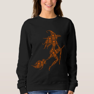 Funny Halloween Flies Witch Broom - Fruit Älskare T Shirt