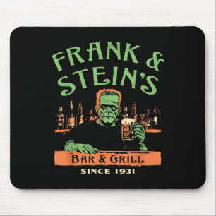 Funny Halloween Frank och Steins Pub Grill Musmatta