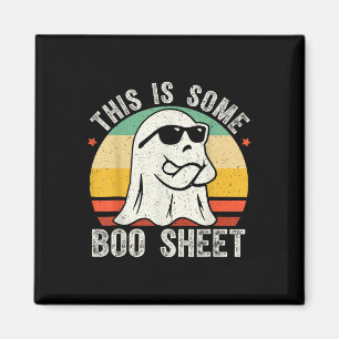 Funny Halloween Ghost Costume Vintage Manar Women Magnet