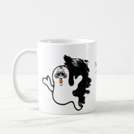 Funny Halloween Ghost från Myself Mugg