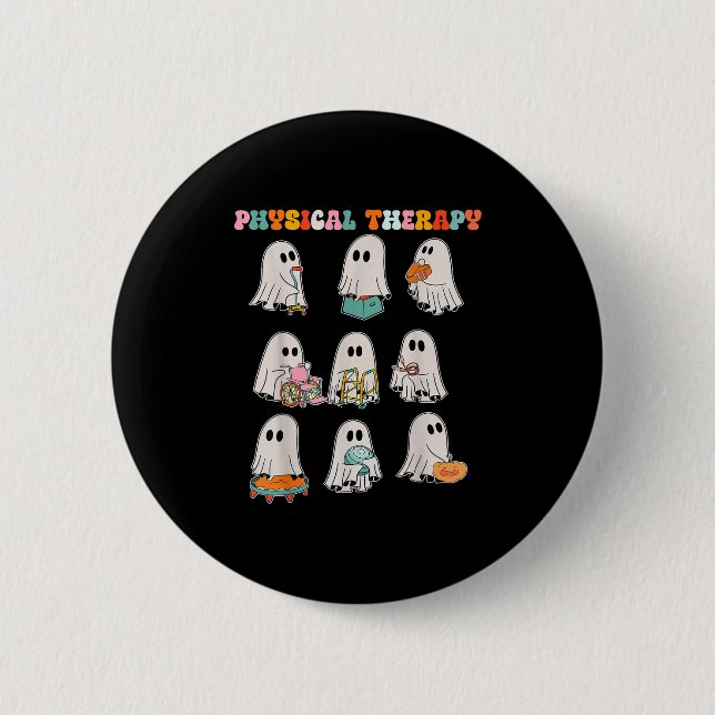 Funny Halloween Ghost Physical Therapy Pt Physical Knapp (Framsida)