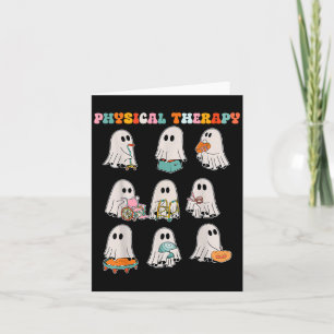 Funny Halloween Ghost Physical Therapy Pt Physical Kort